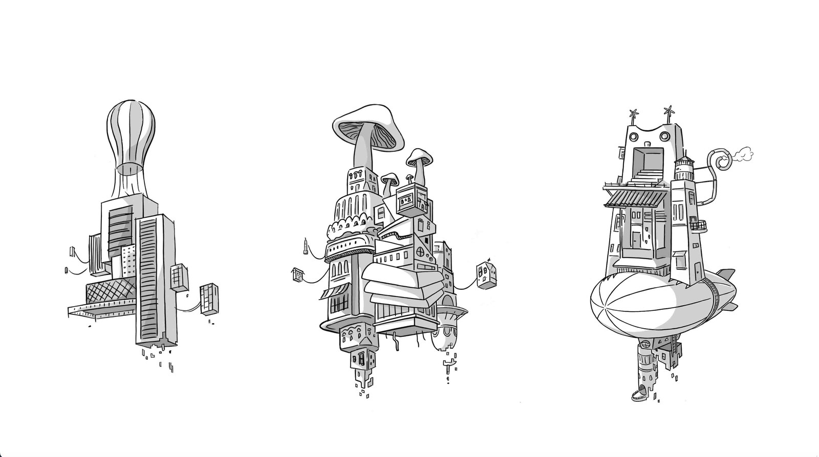 Cyber City concept art