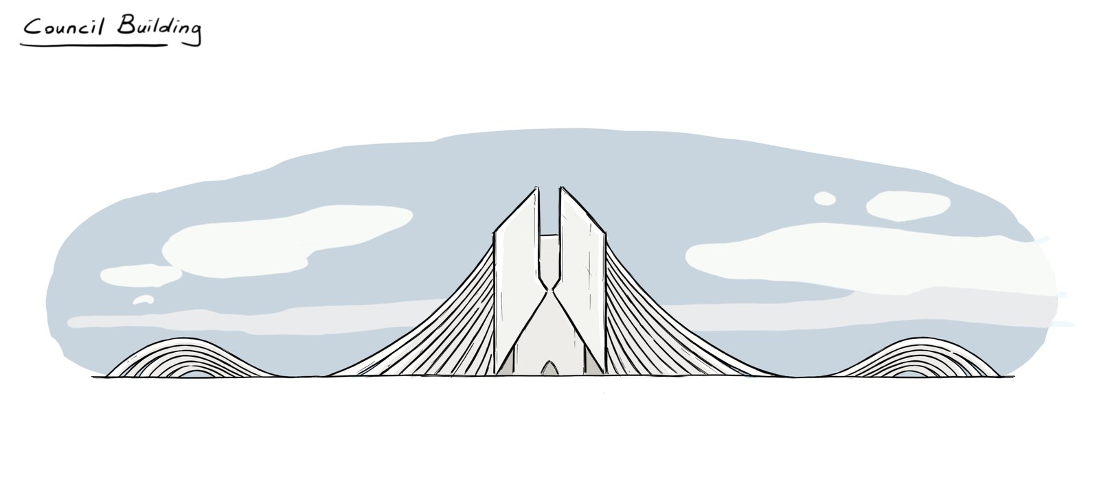 Gray Zone architectural concept